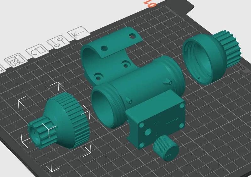 100000rpm mini turbine smoke extractor for laser engraver   
