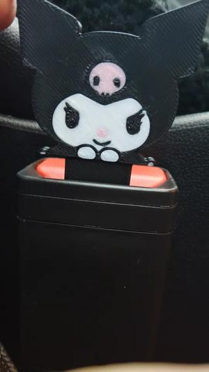 Kuromi Universal Seat belt silencer clip   