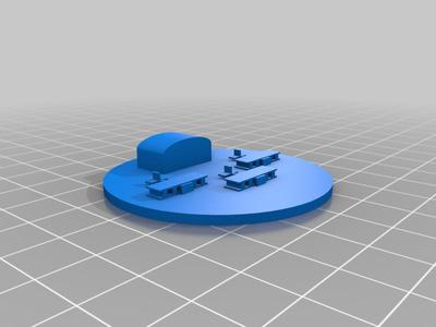 Canvas Eagles / Blue Max airfield token