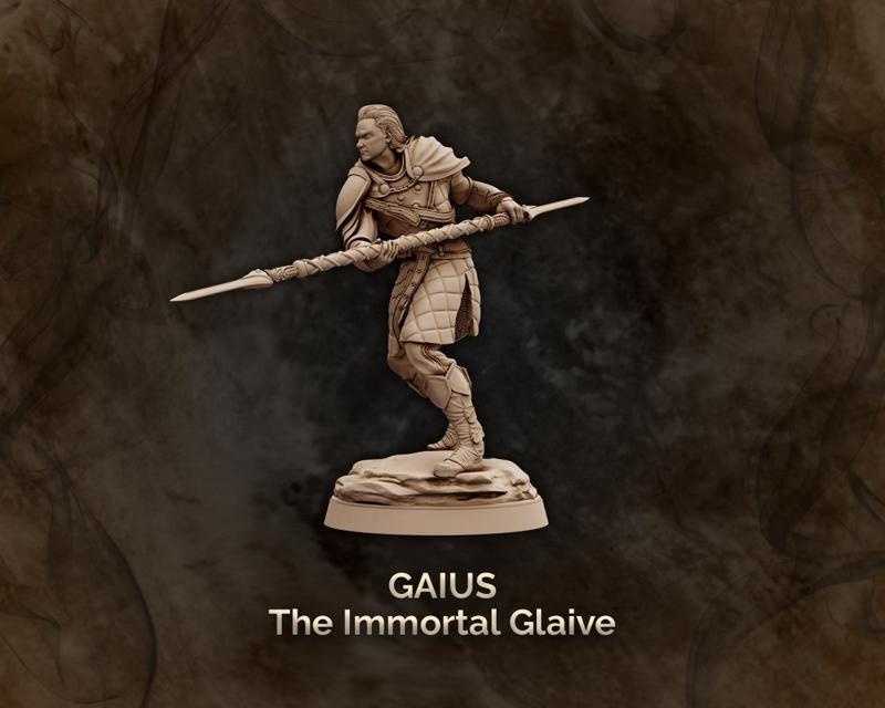 Gaius, the Immortal Glaive - Fighter
