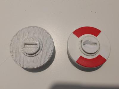 Toilet/bathroom lock indicator