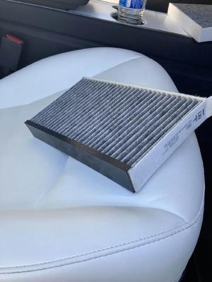 Tesla Cabin Air Filter Full Length Splash Guard   