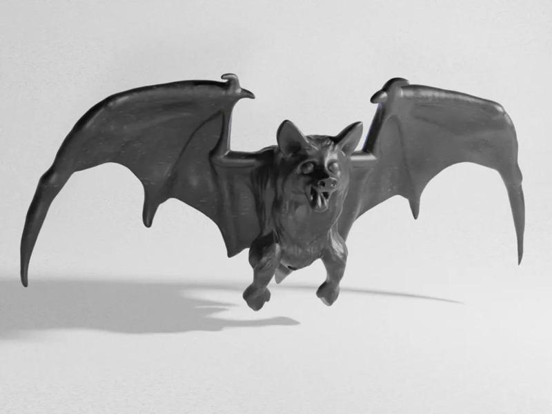Giant Bat 50mm/25mm (DND / TTRPG)   
