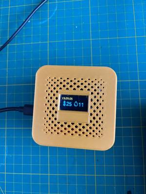 Air Quality Sensor Case with Display   