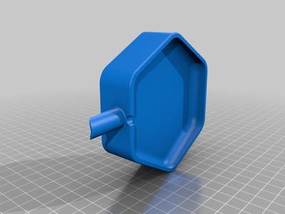 Soap holder drainer with hole