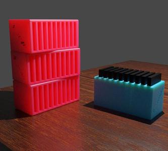SD Card Holder 10 Slot Design