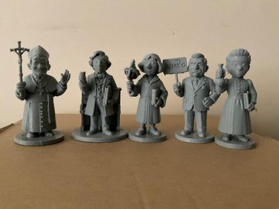 Collection Polish figures 