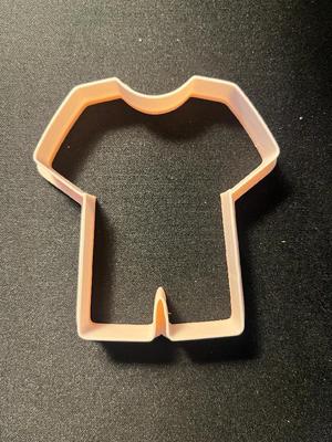Boy Romper Cookie cutter   