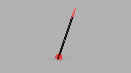 Rocket model for Estes BT-50 (Donkey 5)