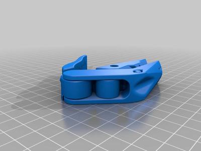 Dino-Clip with magnet hole 6mm