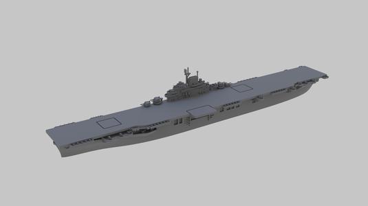 Essex class Carrier WW2 scale model