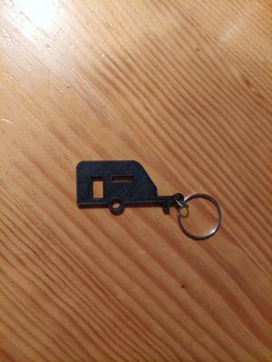 Camper keychain - flexible