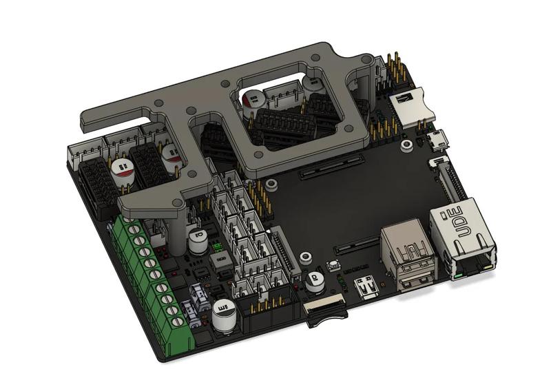 Manta E3EZ Stepper Driver Fans   