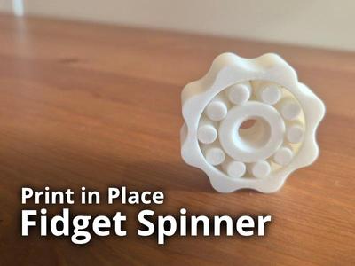 Mini Fidget Spinner - Print in Place