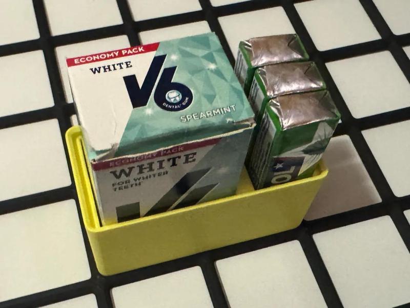 Gridfinity for Stimorol and V6 gum   