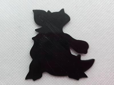 Nidoqueen Silhouette - Pokemon #031