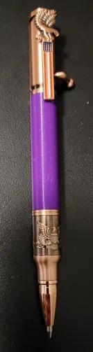 Bald Eagle Insignia Flag Bolt Action Pen Barrel   