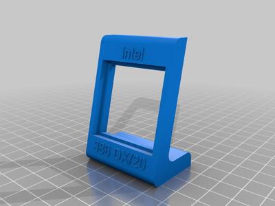 Retro CPU display stands