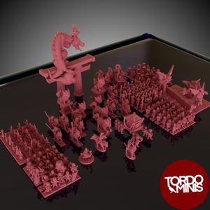Japanese Fantasy Meiji army 10MM/15mm*