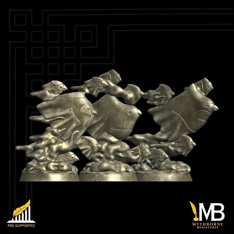 Knifebird Wisps - Council of the Wind Mages