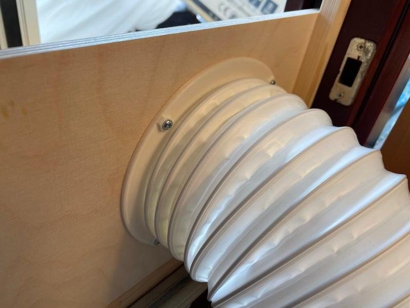 150 mm / 6 inch flex duct flange for air conditioner