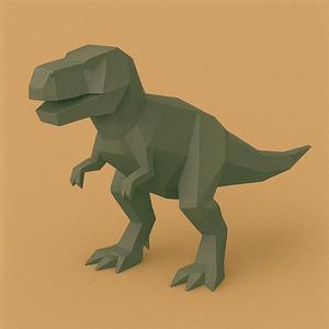 Low Poly Dinasaur   