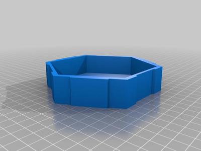 Interlocking Hexagon Container