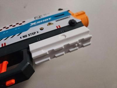 FuryX Foregrip to Nerf Rail Conversion   