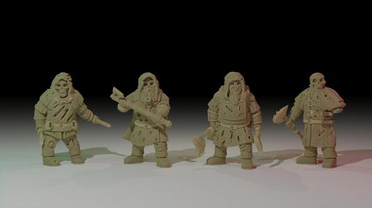 Resurrected Dwarf Adventurers 3
