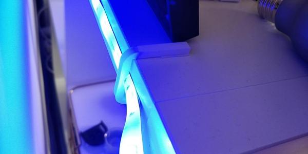 Led strip holder