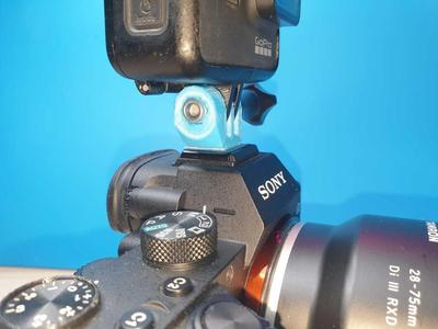 Sony Hotshoe GoPro Mount