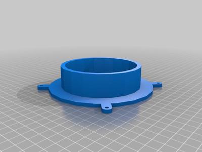 Spray Booth Exhaust Duct Adapter