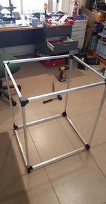 printer enclosure corner bracket