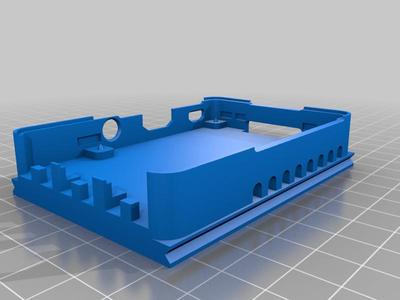 Raspberry Pi 3b+ Slide Mount Case