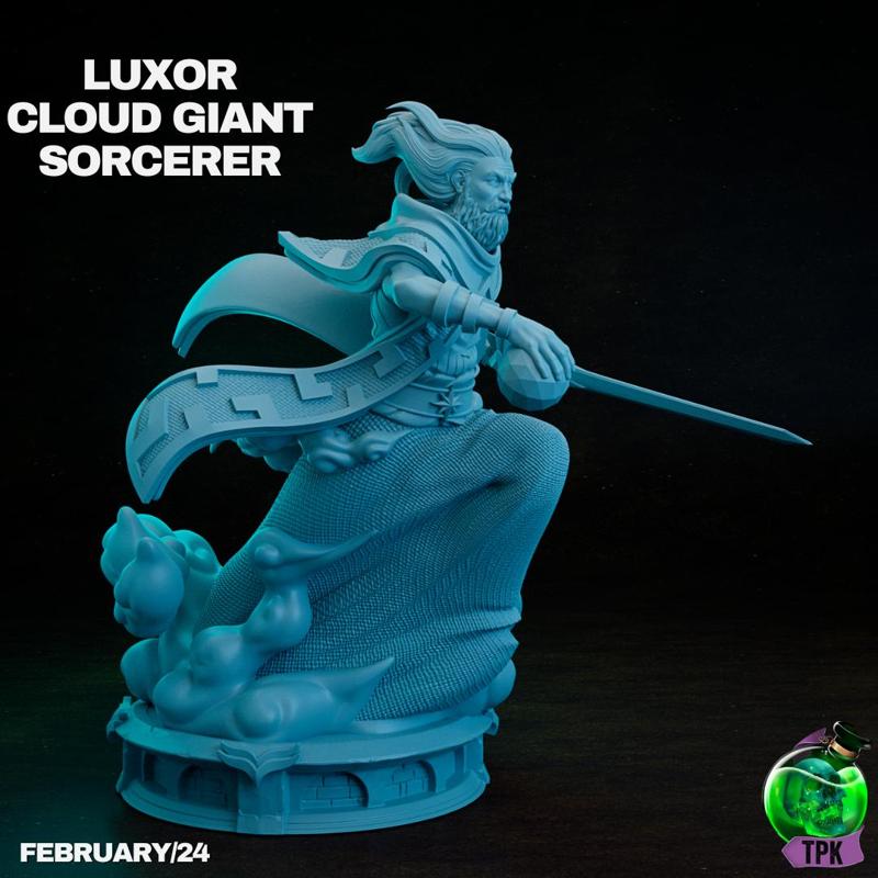 Luxor Cloud Giant Sorcerer - Pose B