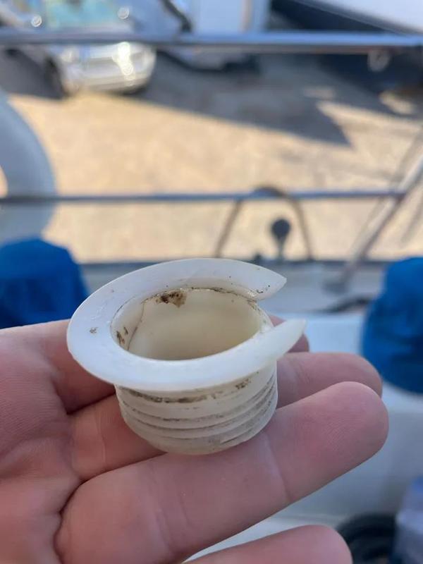 Galley Sink Drain for a Catalina 36 MK1   