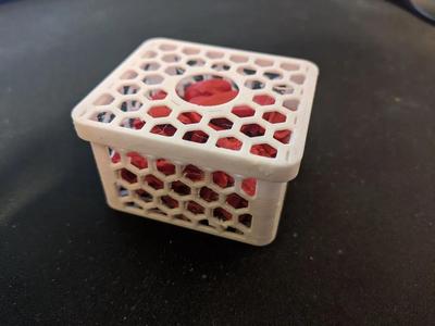 Catan pieces storage box   