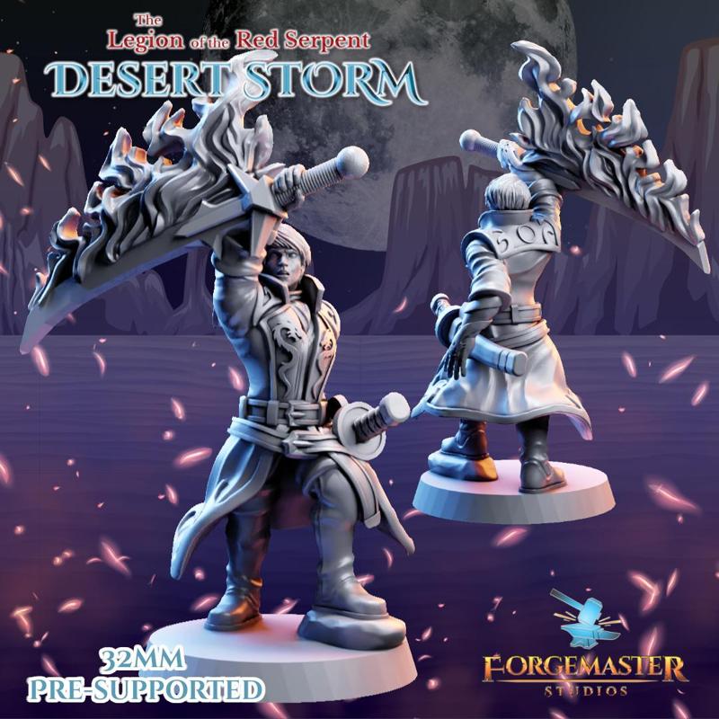 Human Magic Swordsman - Ral Arthur - Excalibur