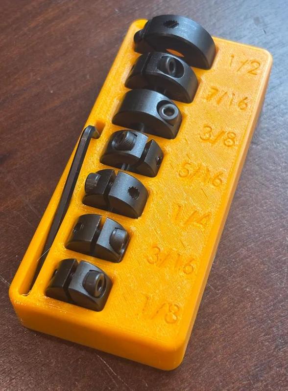 Split Ring Stop Collar Tray   