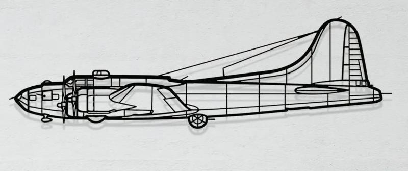 Boeing B-17 "Flying Fortress" Wall Art   
