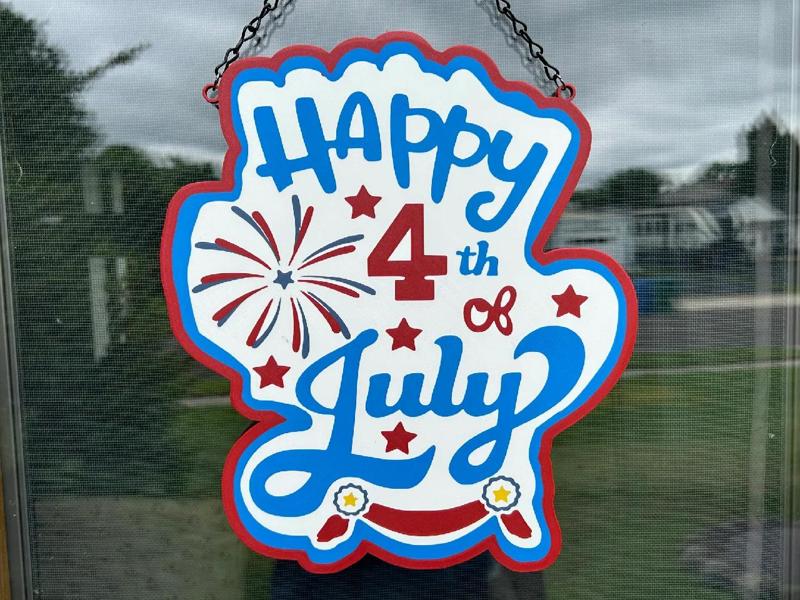Happy Fourth of July Decoration   