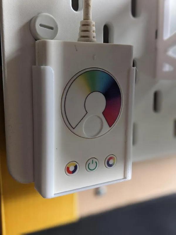 Dioder light strip Skadis mount   