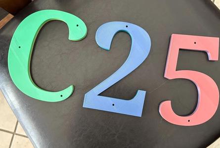 Remix house numbers   