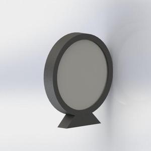 Led lamp with letters