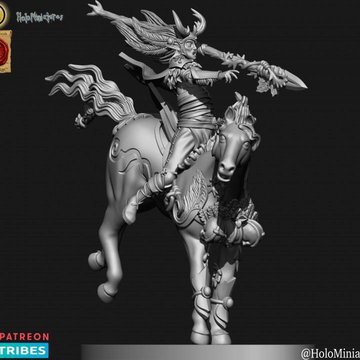 Wood elves Heath riders champion (elf)