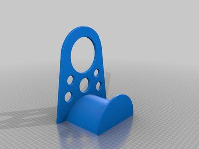 Vacuum cleaner hose holder