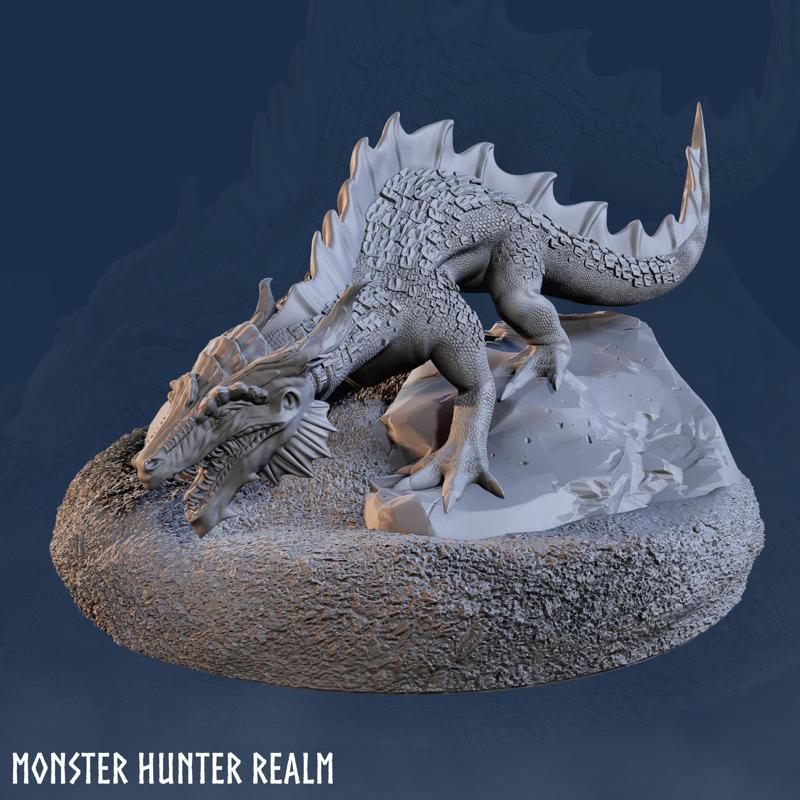 Salamander - Lizard - Salamander Monster - Monster Salamander - Lizard - Lizardfolk - Lizard Folk - Monsters - Monster - Lizard Monster