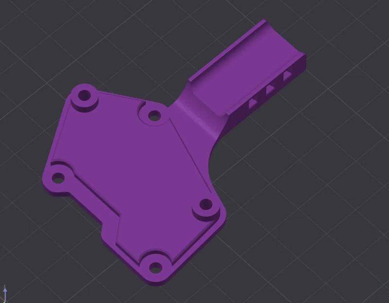 StealthChanger Dragon Burner EBB36 Mount for WWG2 (Wrist Watch G2) mod   