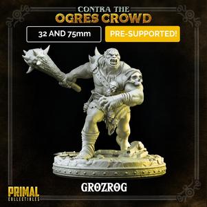 Ogre warrior - Grozrog - CONTRA THE OGRES CROWD - MASTERS OF DUNGEONS QUEST