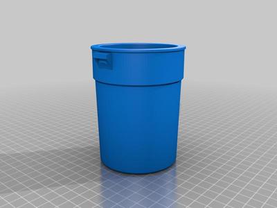 Trash Can Koozie